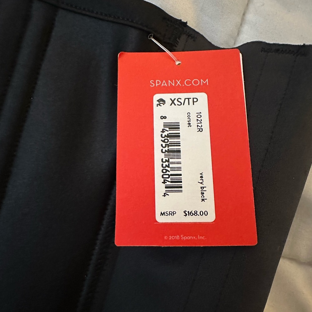 Spanx Sculpt Zip Corset XS NWT - Picture 6 of 6